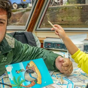 AMSTERDAM AVEC DES ENFANTS BLUEBOAT