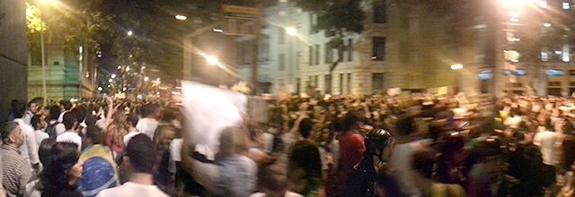 demonstrations rio de janeiro alerj